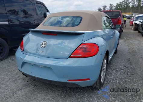 2013 Volkswagen Beetle 2.0L Tdi из США, поврежденный, VIN 3VW5L7AT4DM818636